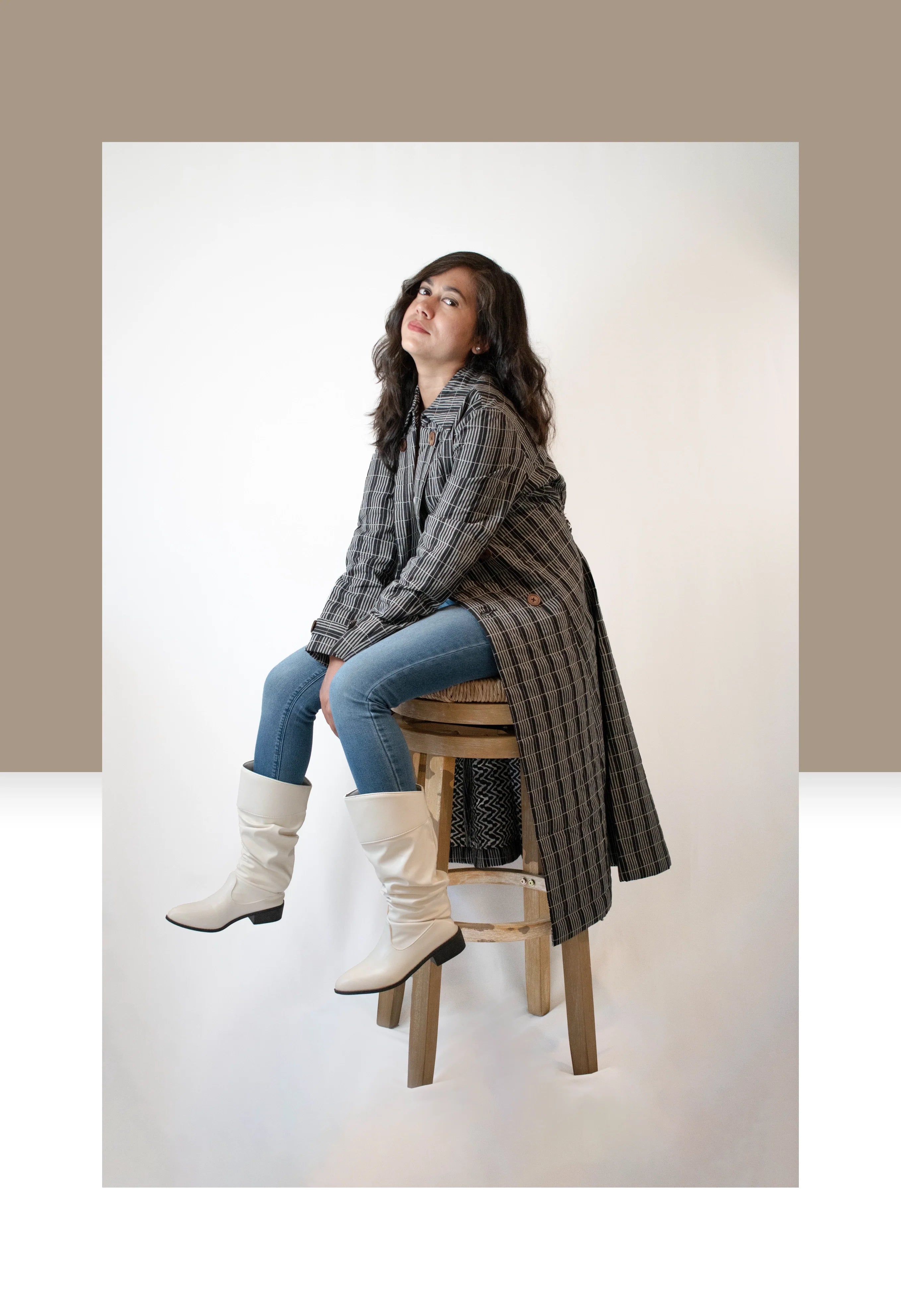 Long quilted jacket collection