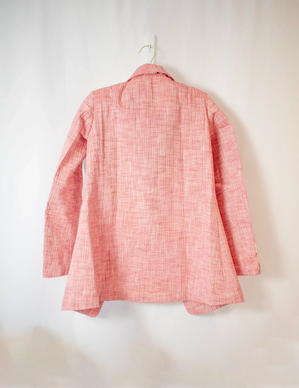 Handcrafted Pink Quilted Short Jacket