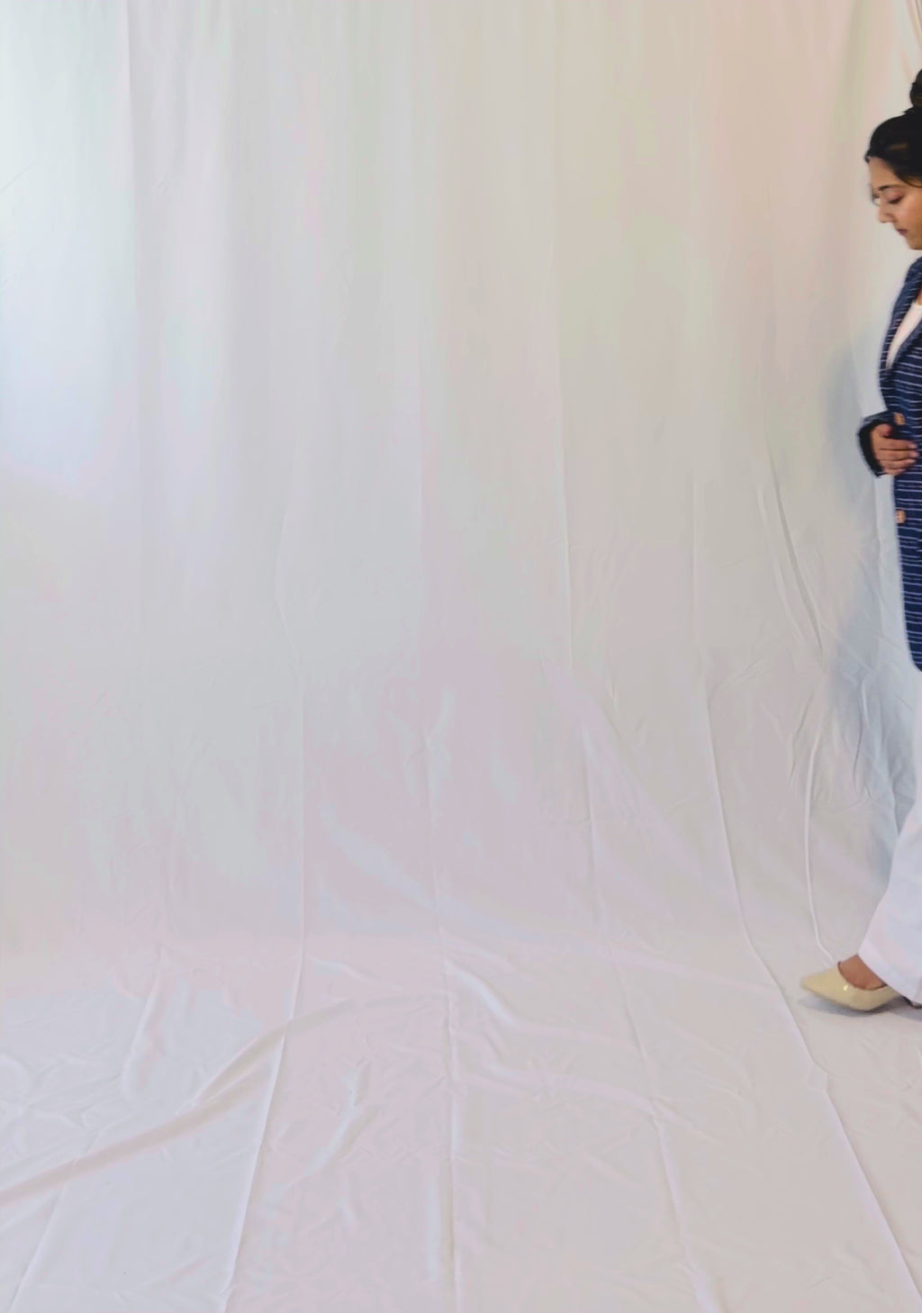 Blue jacket details