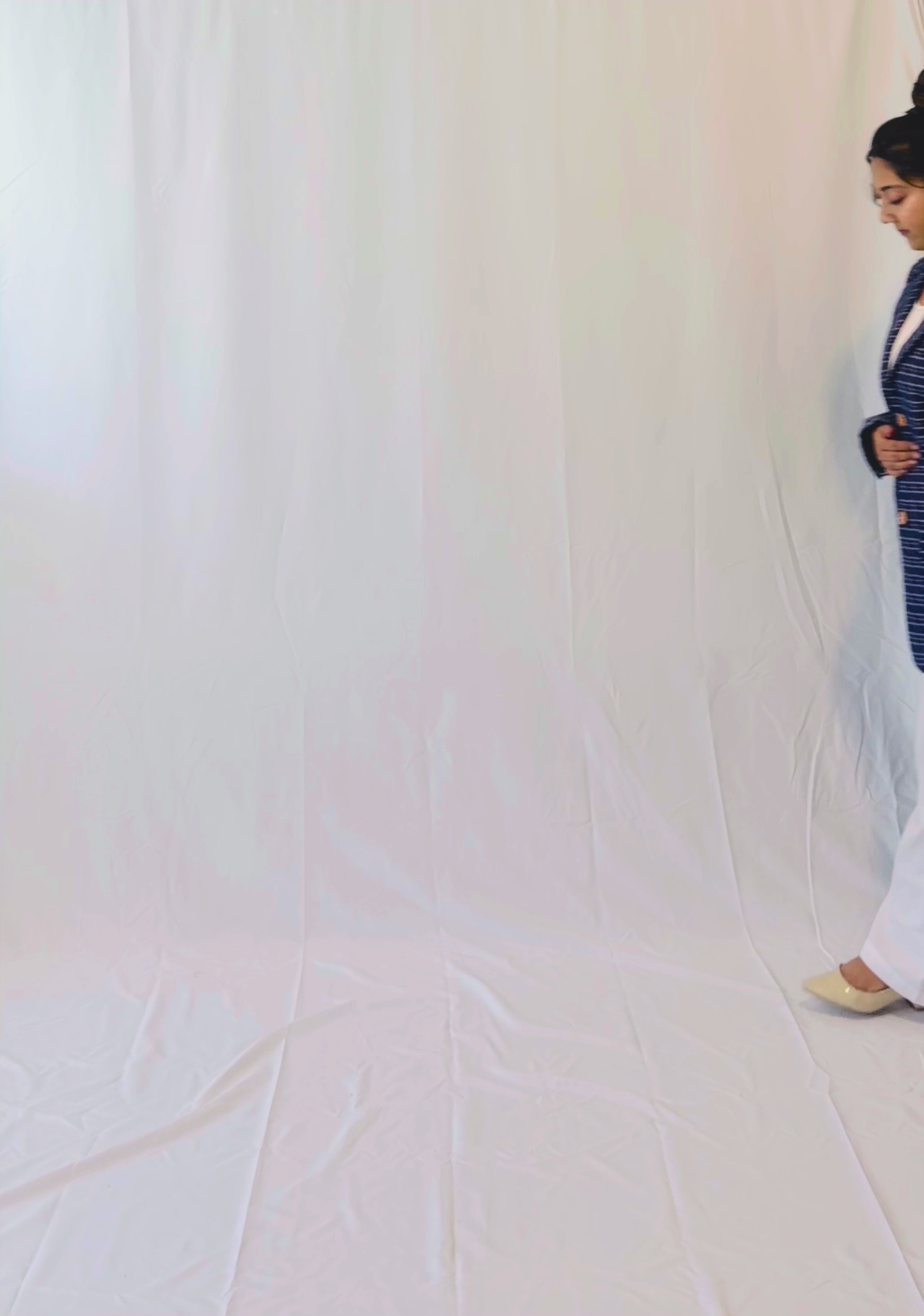 Blue jacket details